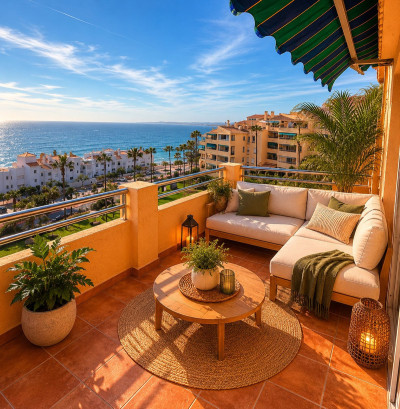 3 Bedroom Top Floor Apartment in Benalmadena Costa