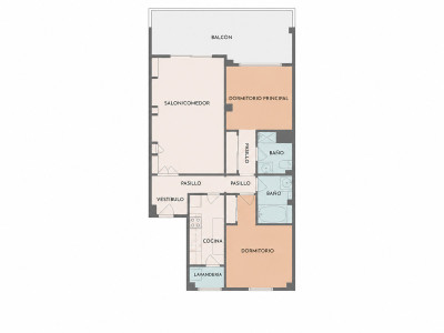 2 Bedroom Middle Floor Apartment in The Golden Mile - Image 2