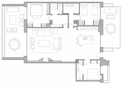 3 Bedroom Middle Floor Apartment in The Golden Mile - Image 3
